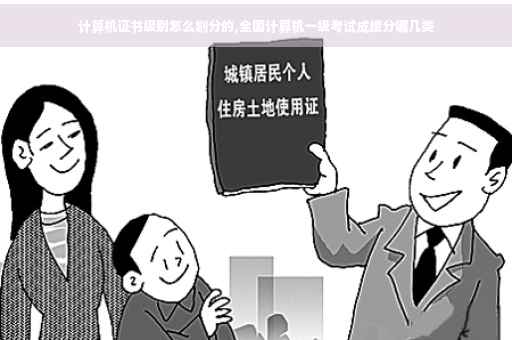 计算机证书级别怎么划分的,全国计算机一级考试成绩分哪几类