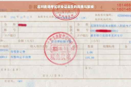 应对遴选考试毕业证丢失的指南与策略
