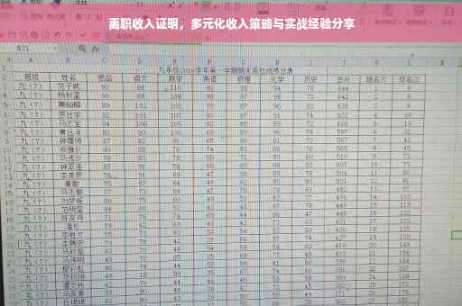 离职收入证明，多元化收入策略与实战经验分享