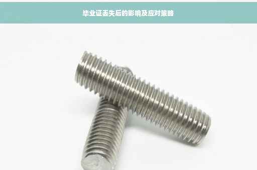 毕业证丢失后的影响及应对策略