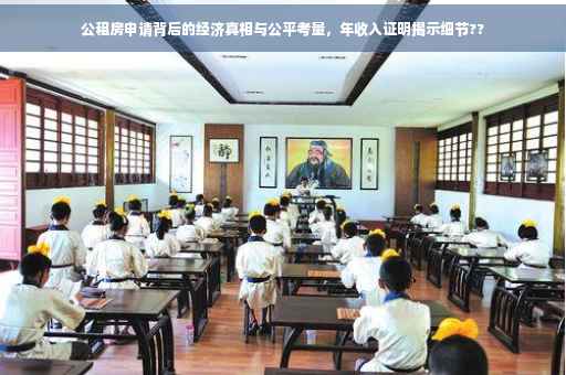 公租房申请背后的经济真相与公平考量，年收入证明揭示细节??