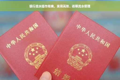 银行流水操作指南，实现高效、透明流水管理