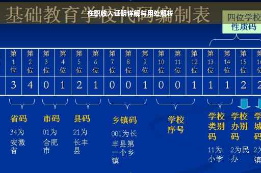 在职收入证明详解与用处解析