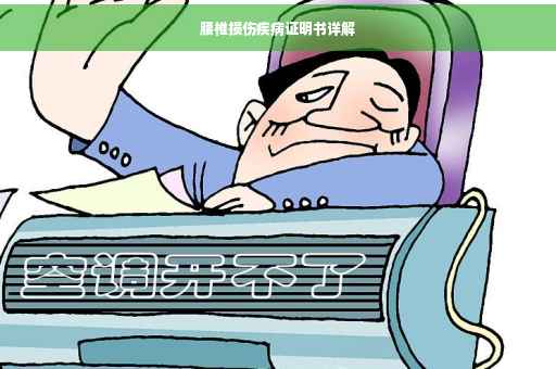 腰椎损伤疾病证明书详解