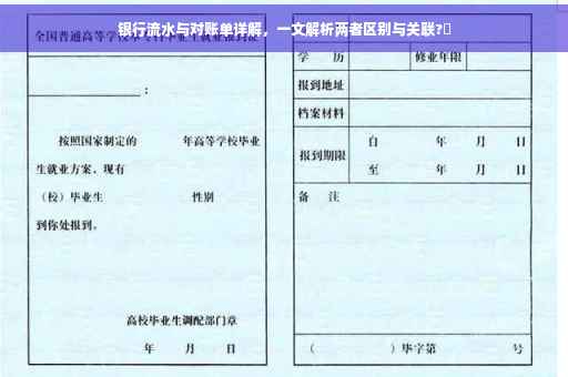 银行流水与对账单详解，一文解析两者区别与关联?✨
