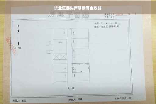 毕业证丢失声明撰写全攻略