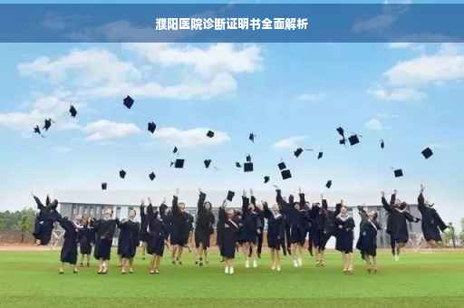 濮阳医院诊断证明书全面解析
