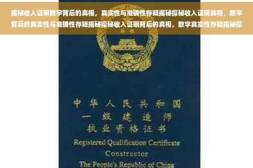 揭秘收入证明数字背后的真相，真实性与准确性存疑揭秘探秘收入证明真相，数字背后的真实性与准确性存疑揭秘探秘收入证明背后的真相，数字真实性存疑揭秘探秘收入证明真相探秘，数字背后的真相与准确性存疑揭秘等标题均可。