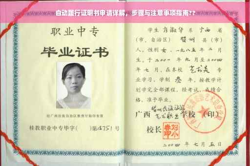 自动履行证明书申请详解，步骤与注意事项指南??