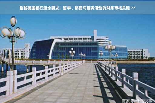 揭秘美国银行流水要求，留学、移民与商务活动的财务审核关键 ??