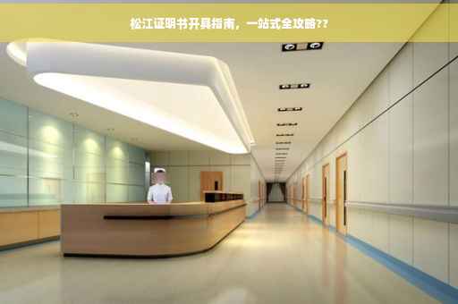 松江证明书开具指南，一站式全攻略??