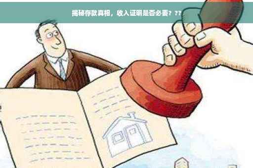 揭秘存款真相，收入证明是否必要？??