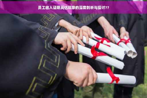 员工收入证明高估现象的深度剖析与探讨??