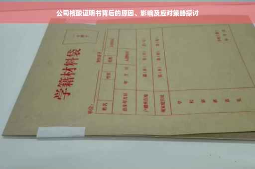 公司核酸证明书背后的原因、影响及应对策略探讨