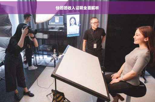 快团团收入证明全面解析