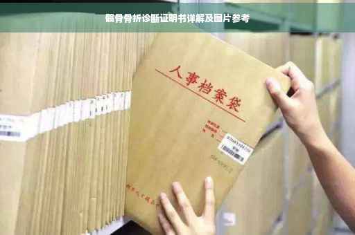 髋骨骨折诊断证明书详解及图片参考