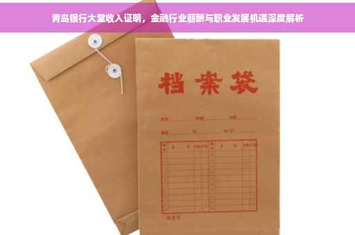 青岛银行大堂收入证明，金融行业薪酬与职业发展机遇深度解析