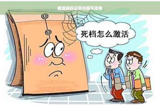 膝盖损伤证明书撰写指南