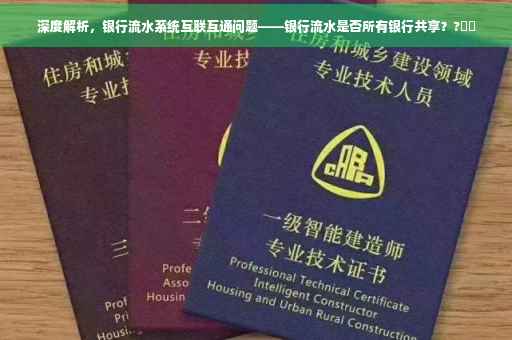 深度解析，银行流水系统互联互通问题——银行流水是否所有银行共享？?⚡️