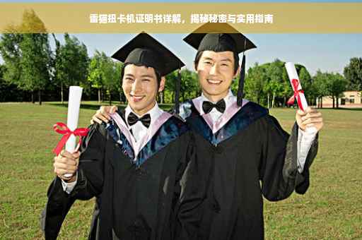 雷猫扭卡机证明书详解，揭秘秘密与实用指南