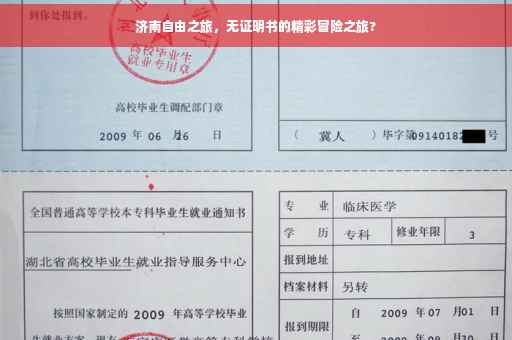 济南自由之旅，无证明书的精彩冒险之旅?
