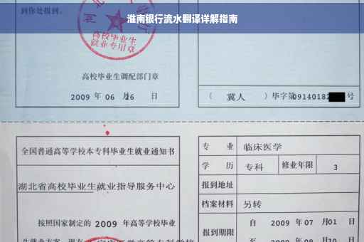 淮南银行流水翻译详解指南
