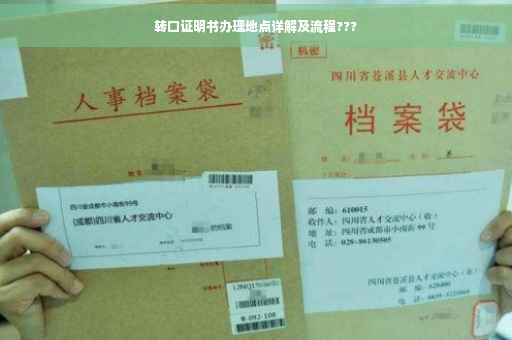 转口证明书办理地点详解及流程???
