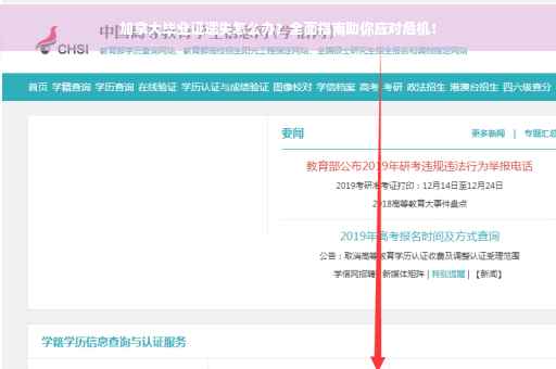 加拿大毕业证遗失怎么办？全面指南助你应对危机！