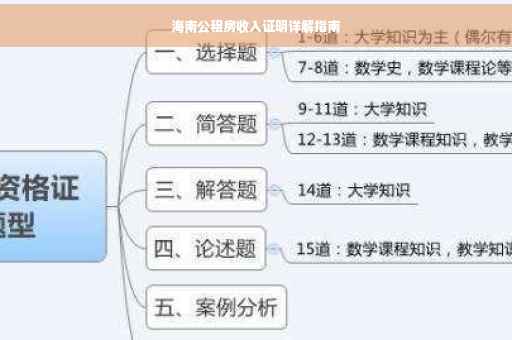 海南公租房收入证明详解指南