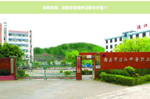 详细指南，获取疫苗接种证明书步骤??