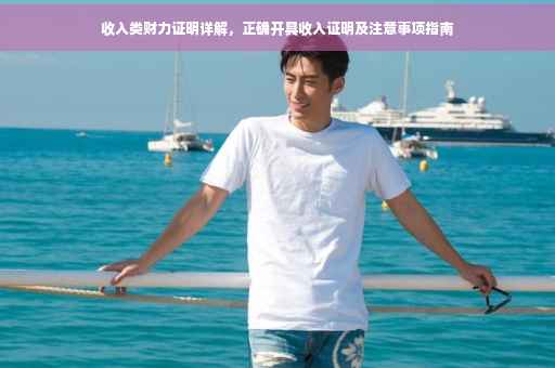 收入类财力证明详解，正确开具收入证明及注意事项指南