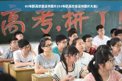 03年职高毕业证书图片(03年职高毕业证书图片大全)