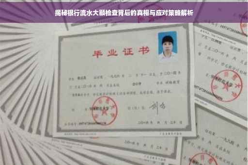 揭秘银行流水大额检查背后的真相与应对策略解析