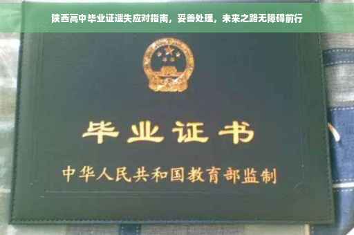陕西高中毕业证遗失应对指南，妥善处理，未来之路无障碍前行