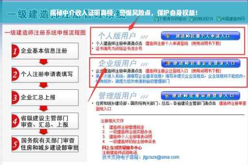 揭秘中介收入证明真相，警惕风险点，保护自身权益！