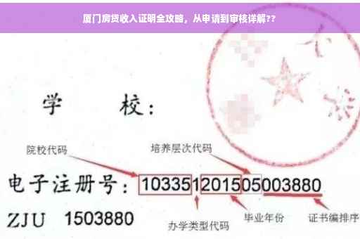厦门房贷收入证明全攻略，从申请到审核详解??