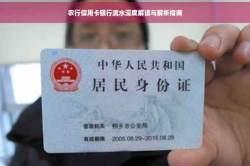 农行信用卡银行流水深度解读与解析指南