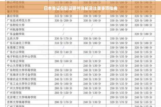 日本签证在职证明书详解及注意事项指南