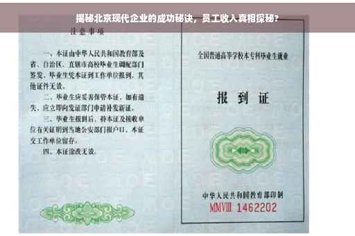 揭秘北京现代企业的成功秘诀，员工收入真相探秘?