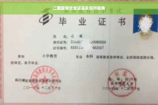 二建复审毕业证丢失应对指南