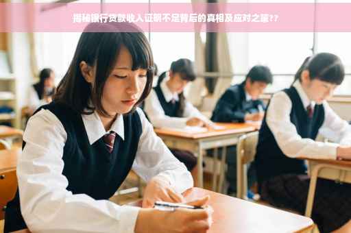揭秘银行贷款收入证明不足背后的真相及应对之策??