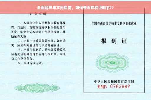 全面解析与实用指南，如何查看接种证明书??
