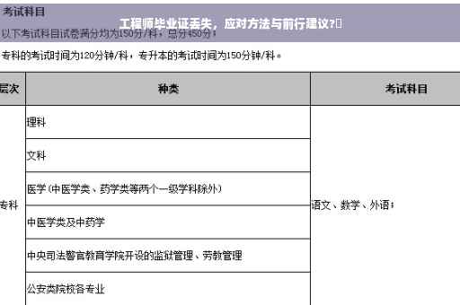 工程师毕业证丢失，应对方法与前行建议?✨