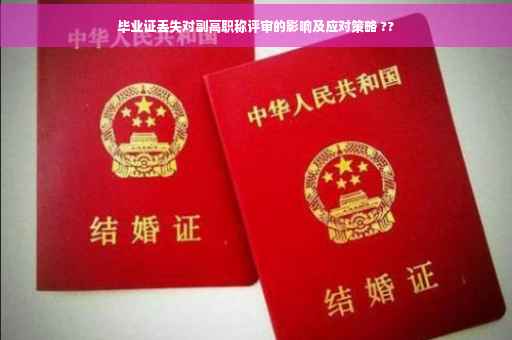 毕业证丢失对副高职称评审的影响及应对策略 ??