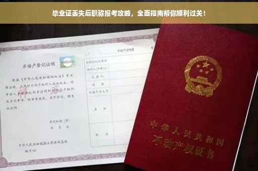 毕业证丢失后职称报考攻略，全面指南帮你顺利过关！