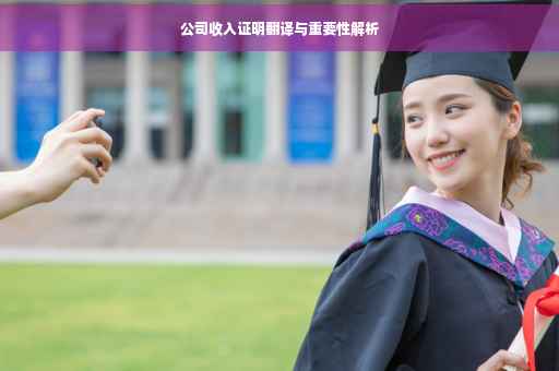 公司收入证明翻译与重要性解析