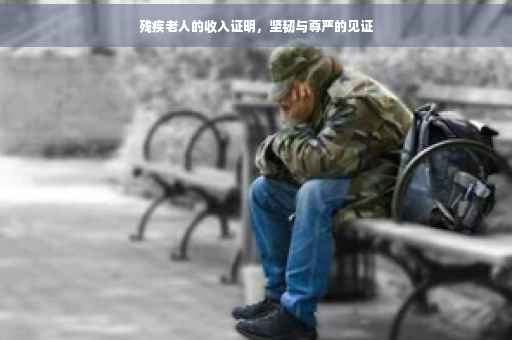 残疾老人的收入证明，坚韧与尊严的见证