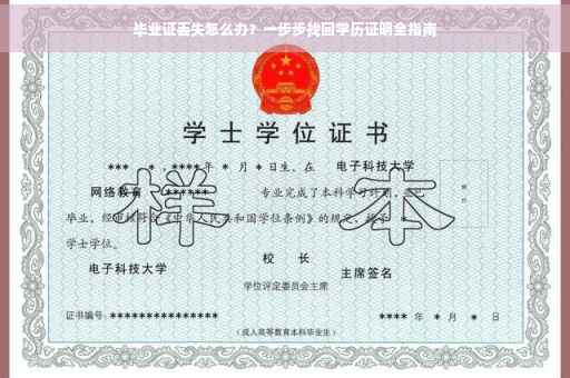 毕业证丢失怎么办？一步步找回学历证明全指南