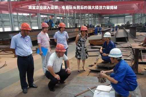 淘宝企业收入证明，电商巨头背后的强大经济力量揭秘