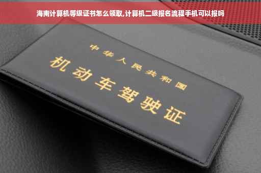 海南计算机等级证书怎么领取,计算机二级报名流程手机可以报吗